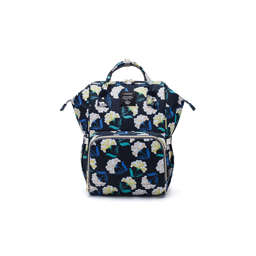 Lequeen Diaper Bags Female Baby Care Mummy Maternity Bag Large Storage Travel Waterproof Antifouling Backpack Stroller Nappy Bag Multicoloured