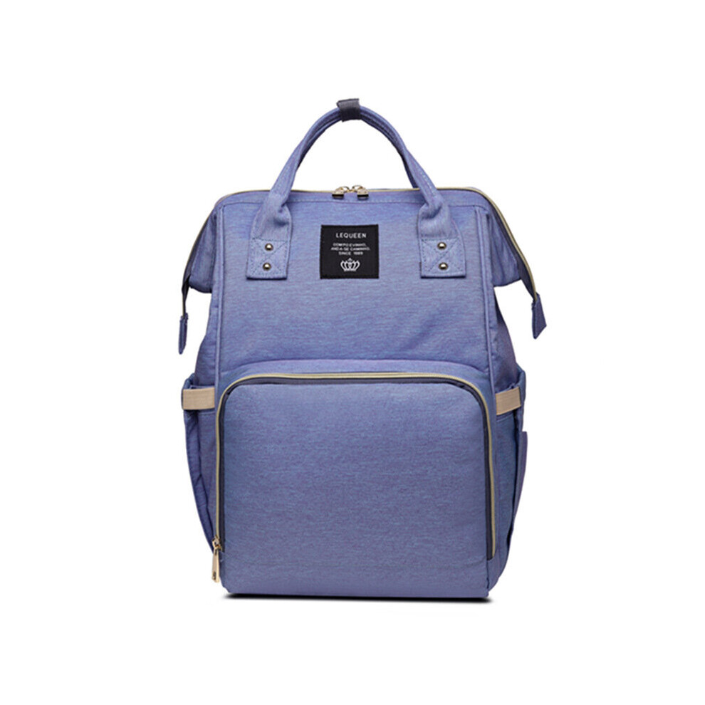Lequeen Diaper Bags For Women Backpacks Female Multi-Pocket Multi-Functional Mummy Backpack Travel Bag Mom Nursing Maternity Bag Multicoloured