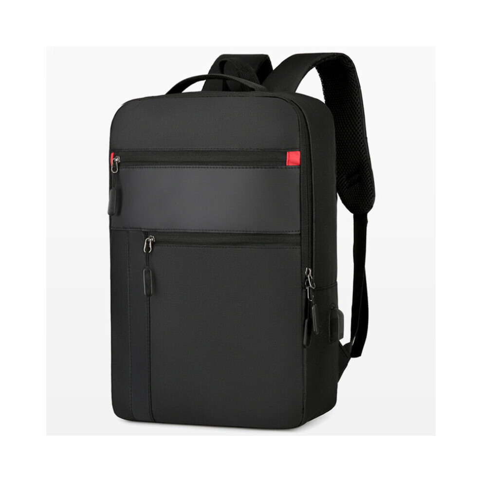 Mens Waterproof Backpack Multifunctional Back Bag Male Business 15.6 Laptop Backpack Usb Charging Bagpack Casual Rucksack Black 885662090350