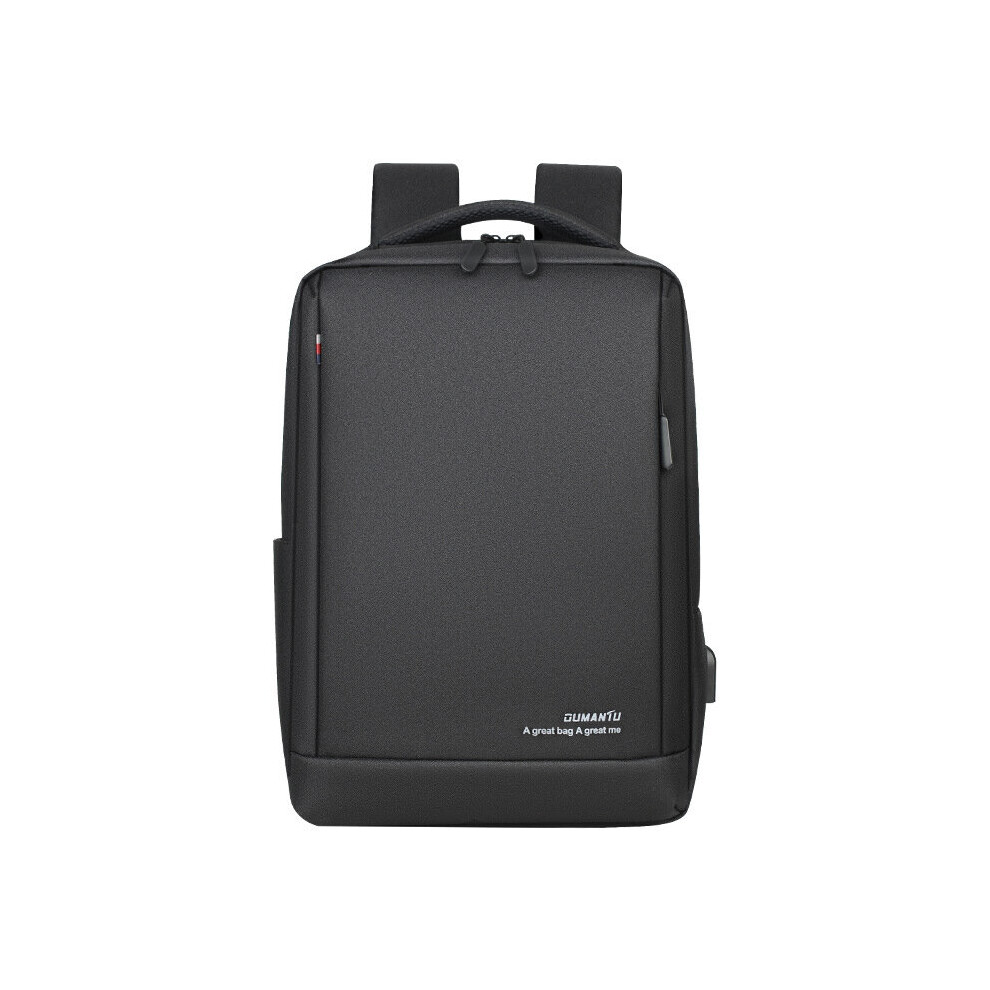 Mens Business Laptop Backpack Usb Charging Bagpack Backpack Male Multifunctional School Backpack Oxford Casual Rucksack Bag Black 885662096116