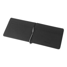 Men Short Skin Wallets Purses PU Leather Money Clips Thin Wallet for Men Purses ??????? ??????? Clips Para Efectivo Billetera