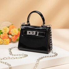 Pattern Chain Crossbody Bag for Women PU Leather Shoulder Bag Small Flap Bag Messenger Bag Lady Purse