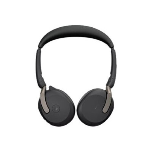 Jabra Jabra Evolve2 65 Flex MS Stereo - Headset - on-ear - Bluetooth - wireless - active noise cancelling - USB-C - black - Ce