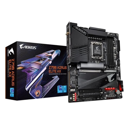 Gigabyte GIGABYTE Moederbord Z790 AORUS Elite AX - Socket Intel 1700 - Intel Z790