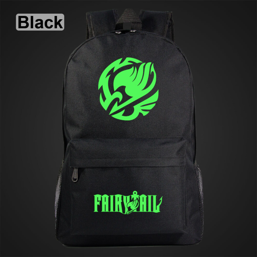 Anime Green Light Luminous Cartoon Fairy Tail Boy Girl Book School Bag Women Bag Pack Teenagers Schoolbags Men Student Backpack-image-OPC-PBWVTWS-NEW