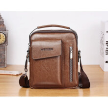 Casual Men Shoulder Bag Vintage Crossbody Bags High Male Bag Leather Handbag Men Messenger Bags