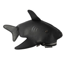 Fun Shark Crossbody Shoulder Bags Casual Womens Handbags Mini Messenger Wallets Female Small Purses Pu Leather