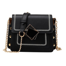 Chain PU Leather Crossbody Bags for Women Small Shoulder Messenger Bag Special Lock Female Travel Handbags