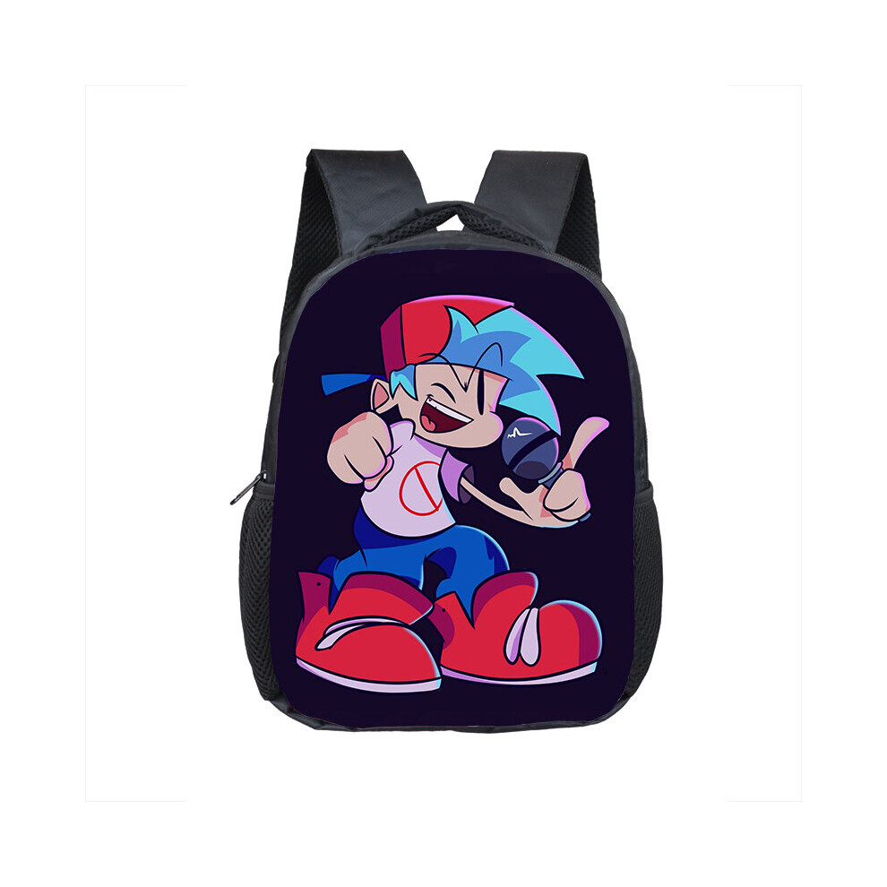 Friday Night Funkin Backpack Children Boys Girls Cartoon Video Game School Bags Small Baby Toddler Rucksack Kid Bookbags-image-OPC-PBWW7R6-NEW