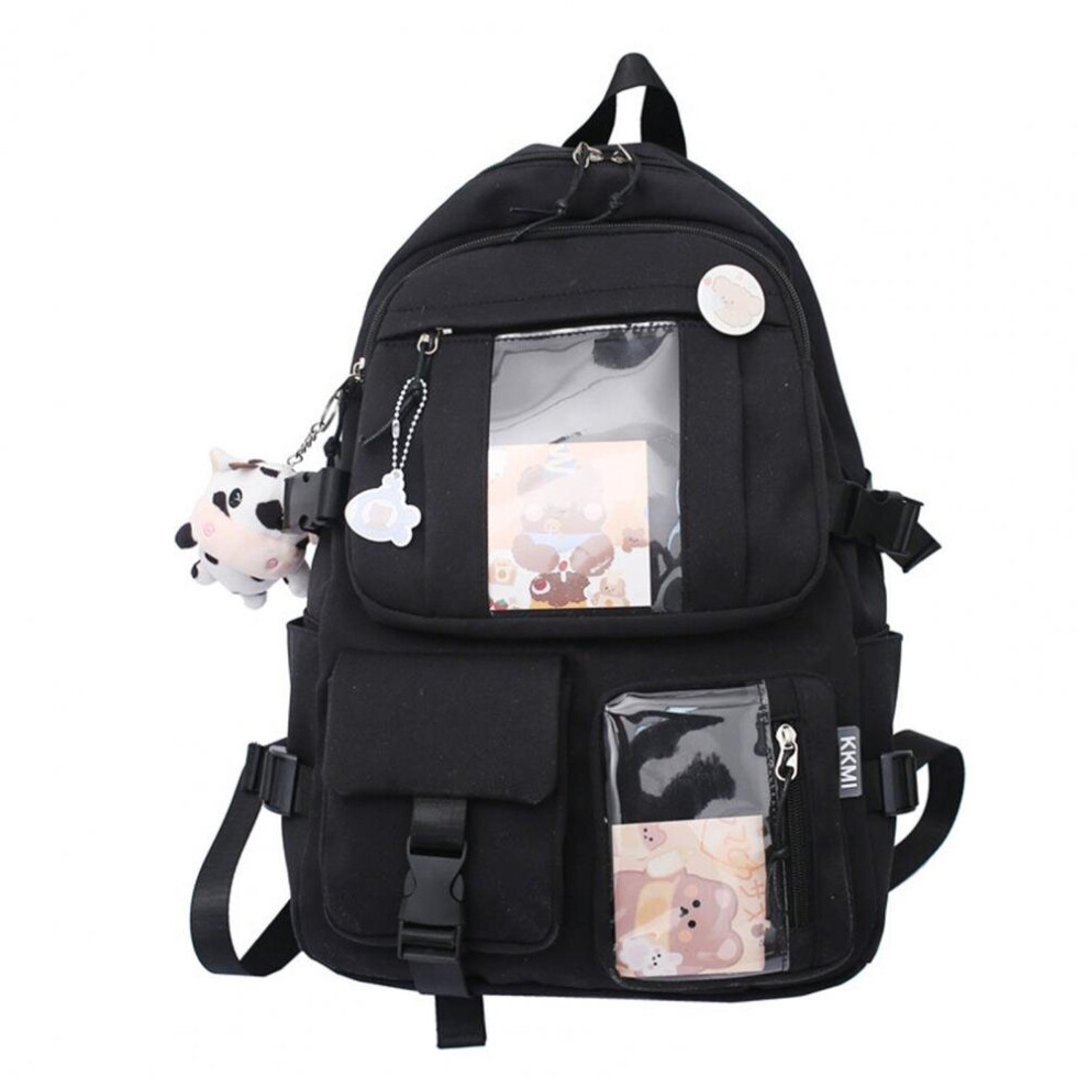 Teen Girls Backpack Adjustable Shoulder Straps Large Capacity Smooth Zipper School Backpack Bag for Students ??????? mochilas-image-OPC-PBWW87T-NEW
