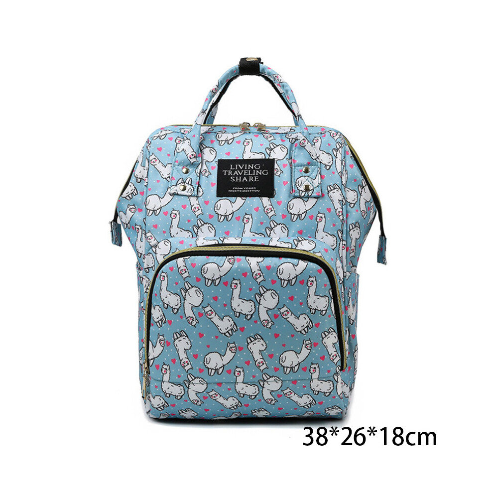 Mummy Maternity Nappy Diaper Backpack Bag Travel Backpack Mummy Backpack Multi-Function Waterproof Outdoor Handbags Multicoloured