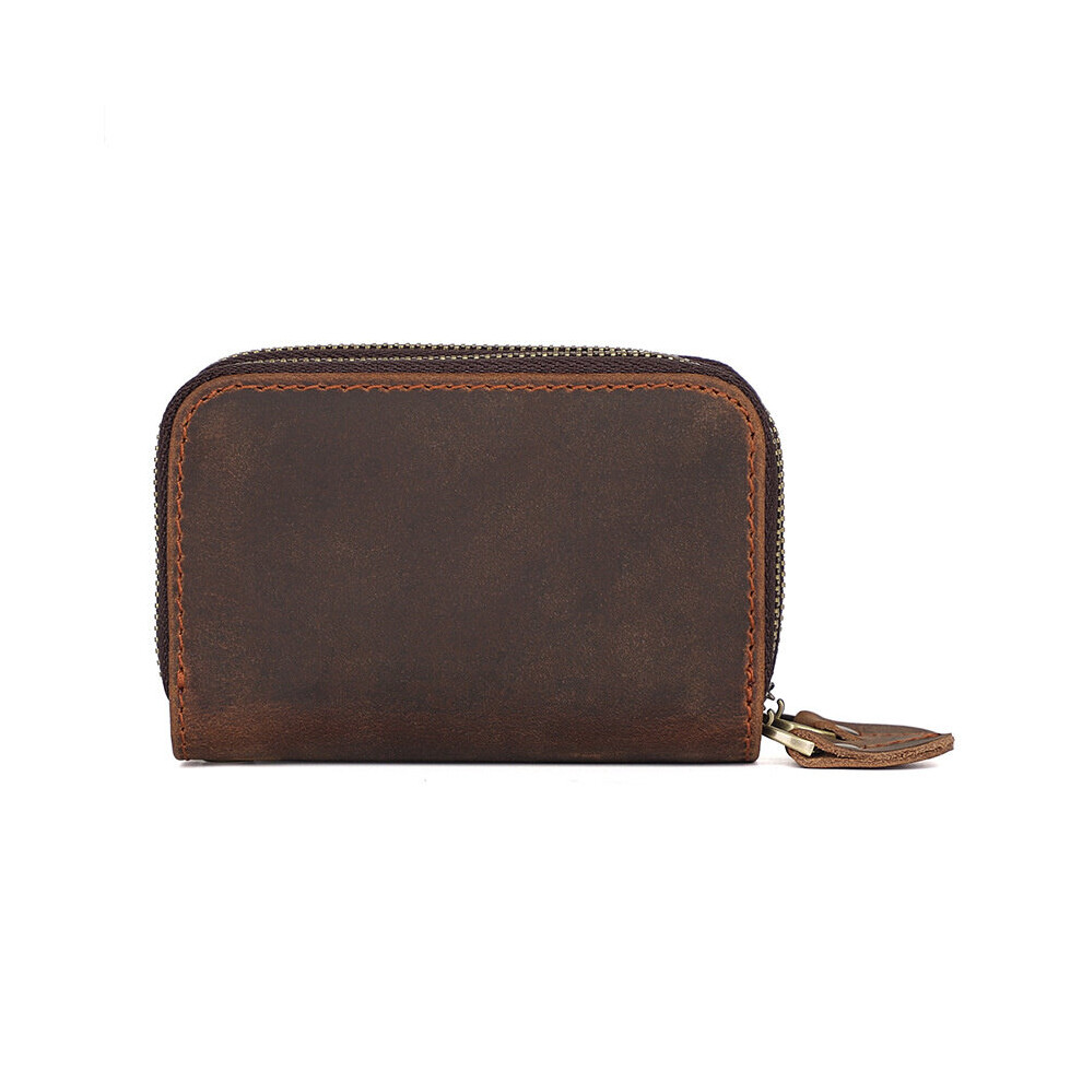 Leather Key Bag Crazy Horse Leather Car Key Handbag Wallet Multicoloured 885662397640