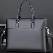 High Men Briefcases Bag For 14 inch Laptop Business Travel Bags Handbags Leather Office Shoulder Bags For Man