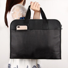 Business Bag A4 Document Organizer Briefcase Waterproof Portable Office Bag For Men And Women Hand Bag