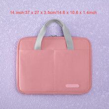 Business Waterproof Laptop Bag Mens Womens Briefcase Portable Office Document Handbag Travel Gadgets Organize Pouch Accessory