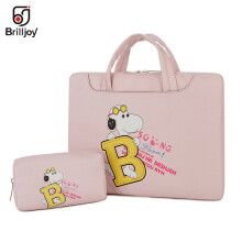 scratch-proof waterproof laptop briefcase handbag for 13 14 15inch Cartoon painted travel bag for men and women