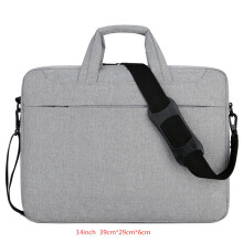 Mens Women Briefcase Laptop Bag Shockproof Waterproof Crossbody Shoulder Tote Office Travel Cell Phone Document Pouch Supplies