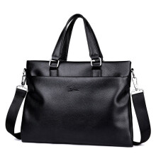 Men Briefcase PU Leather Laptop Bag Men Messenger Bags Travel Business Male Shoulder Bags Casual Tote