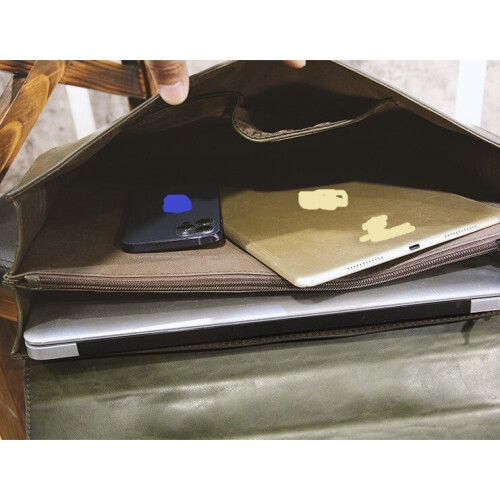 OL office man Briefcase The single shoulder bag life bag Dual purpose computer case 1