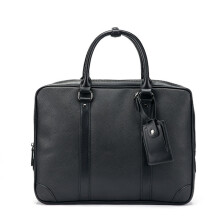 Mens bag Business office briefcases waterproof leather Laptop bag Large capacity Men handbag Solid shoulder bag