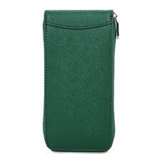 Top leather fashionable high-end watch bag cross grain leather watch box