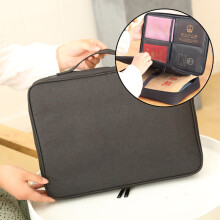 Multipocket Business Travel Bag Women Men Document Certificates Storage Bags Waterproof Large Office Passport Handbag Box XA30C