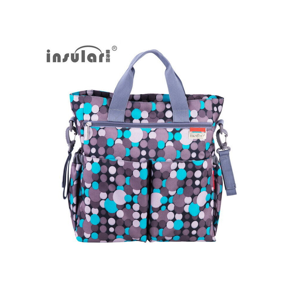 Baby Diaper Bag Mother Nappy Bags Waterproof Diaper Organizer Changing Bag Multifunctional Mommy Stroller Bag Multicoloured