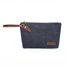 Portable Canvas Large-capacity Wash Bag for Business Trips Men and Women Fitness Bag Bath Cosmetic Storage Bag