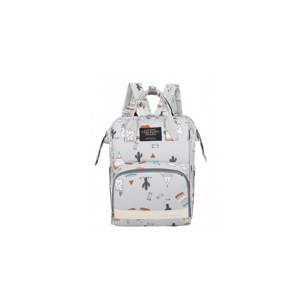 Nappy Backpack Large Capacity Mummy Bag Multi-Function Waterproof Mom Baby Outdoor Travel Backpacks Diaper Bags For Baby Care Multicoloured