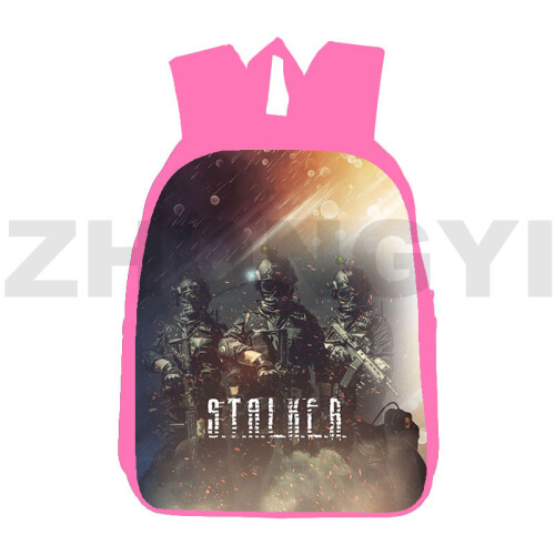 (Stalker153 Beige-16 inch 40x30x13cm) 3D Anime Pink Cartoon Game ...