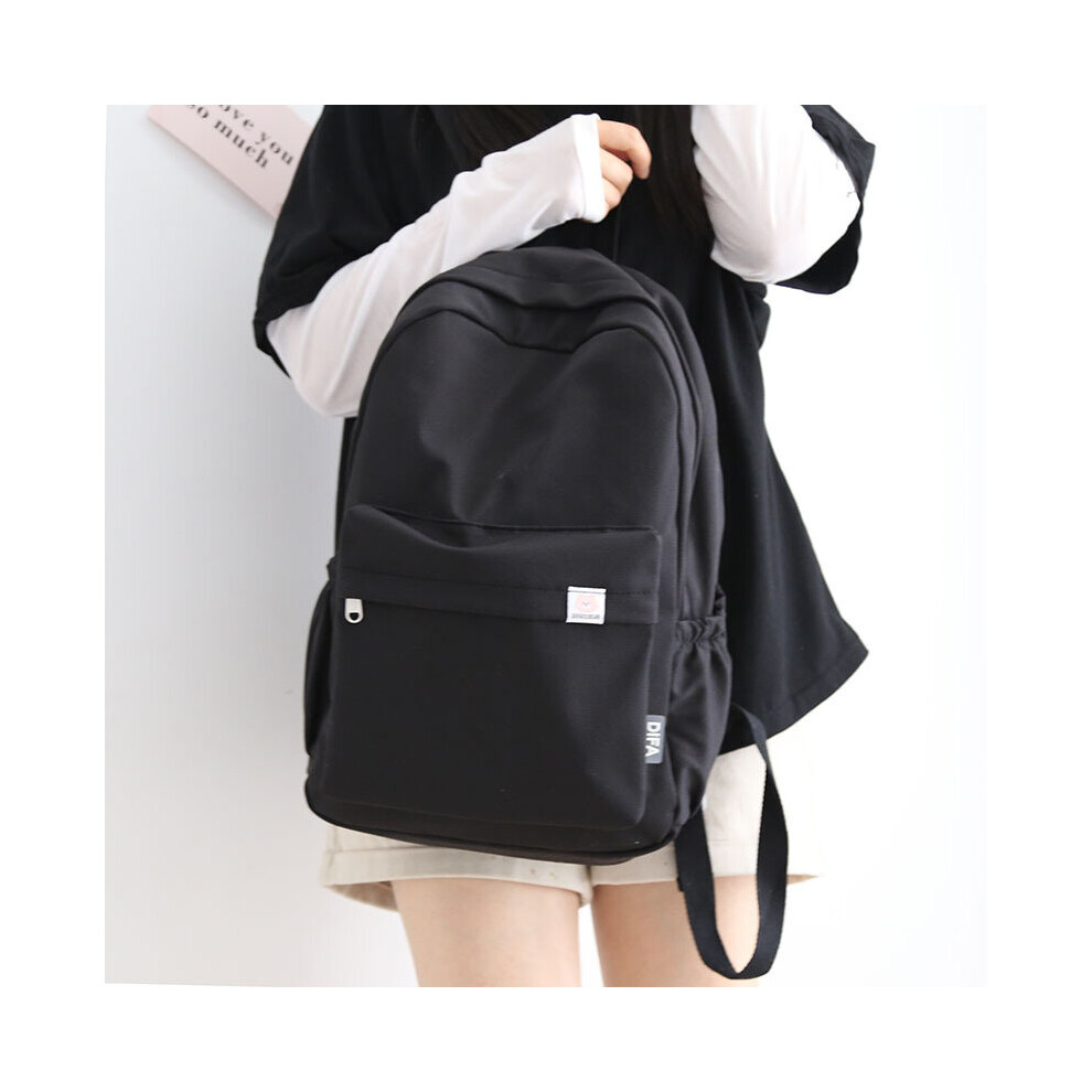 Women Backpack Waterproof Travel Bags Backpacks School Bag for Teenage Girls Solid Bookbag Female Mochila Bookbag-image-OPC-PBWWYHN-NEW