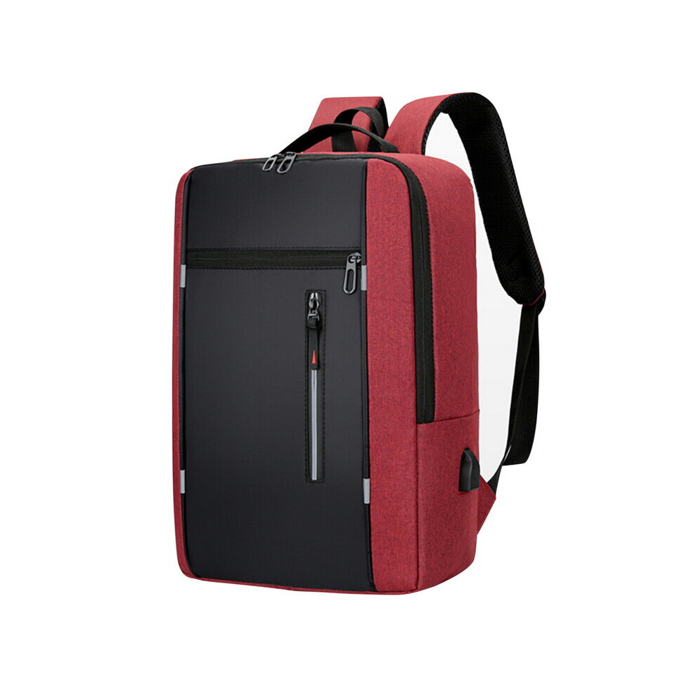Waterproof Business Backpack Men Usb School Backpacks 15.6 Inch Laptop Travel Large Capacity Bagpacks Back Pack Luggage Multicoloured 885663602507