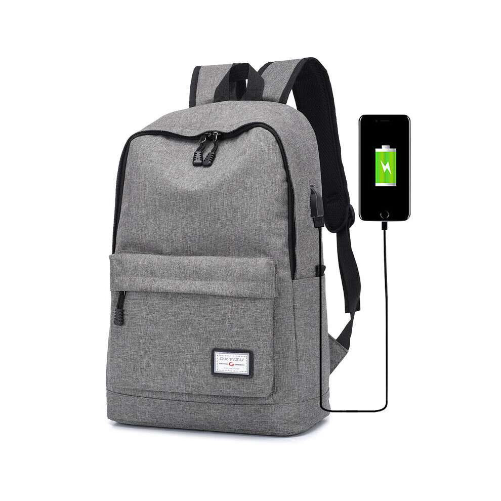 Usb Charging 15.6 Inch Laptop Backpack Men College School Bags Casual Canvas Backpacks Multi-Function Notebook Bag Pack Multicoloured 885663658856