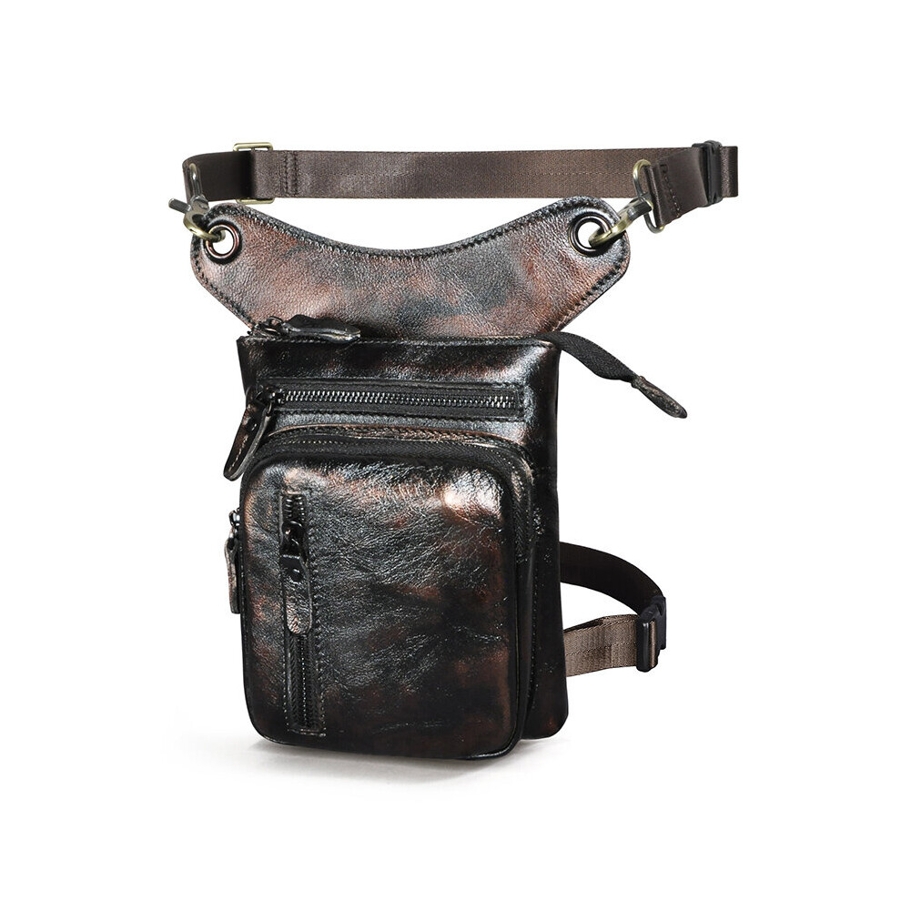 Real Cattle Leather Men Crossbody Satchel Bag Coffee Organizer Fanny Waist Belt Pack Drop Leg Bag Tablet Case 211-11-image-OPC-PBWWZKZ-NEW