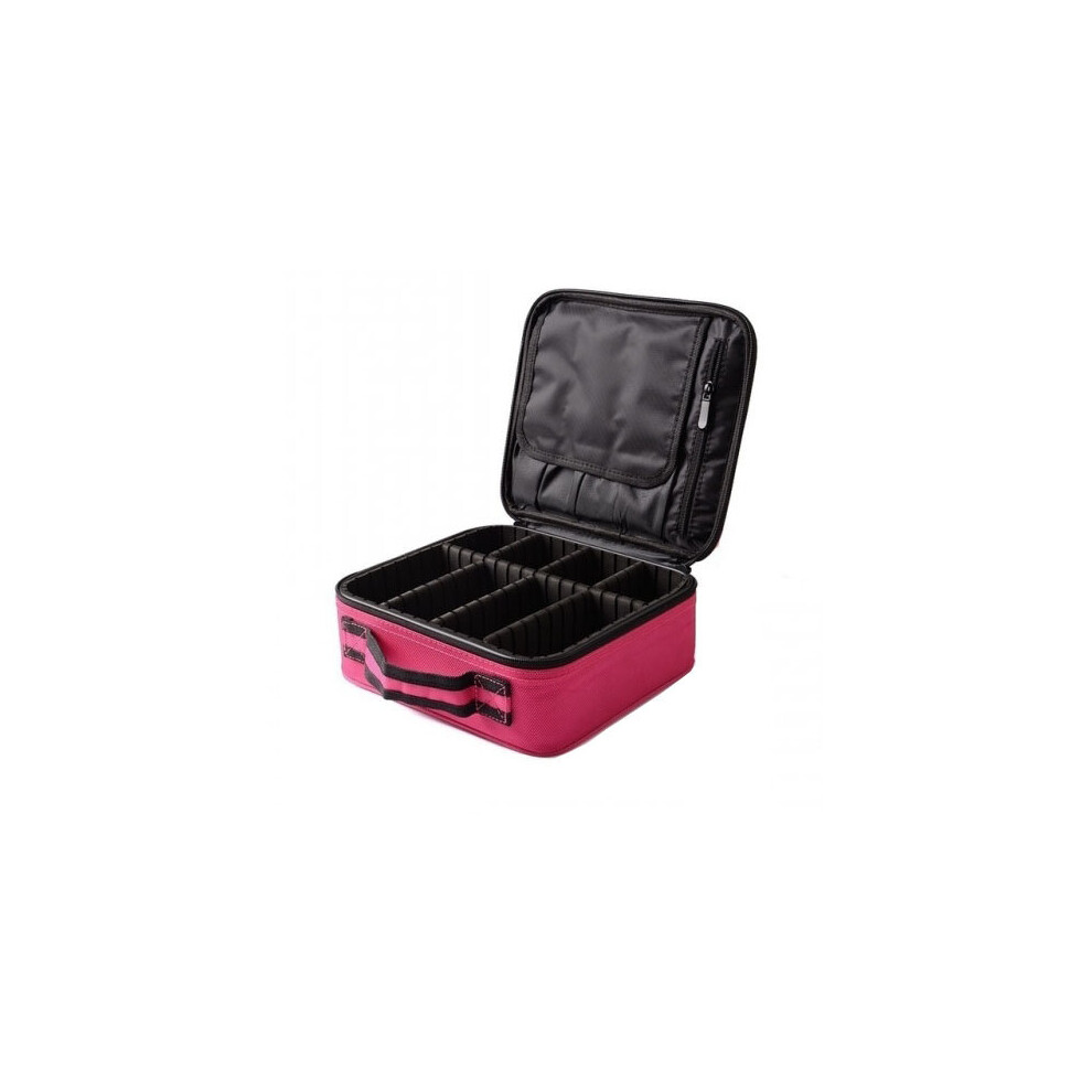 Womens Professional Cosmetic bag Travel Cosmetic Storage bags Large capacity Must-have Portable Makeup Box
