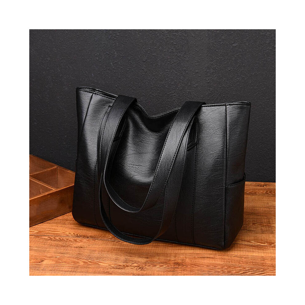 Leather Handbags Big Women Bag Casual Female Bags Ladies Large Capacity Multifunction Shoulder Bag