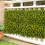 Living And Home Fake Eucalyptus Wall Panel Wall Fence Screen Barrier 2