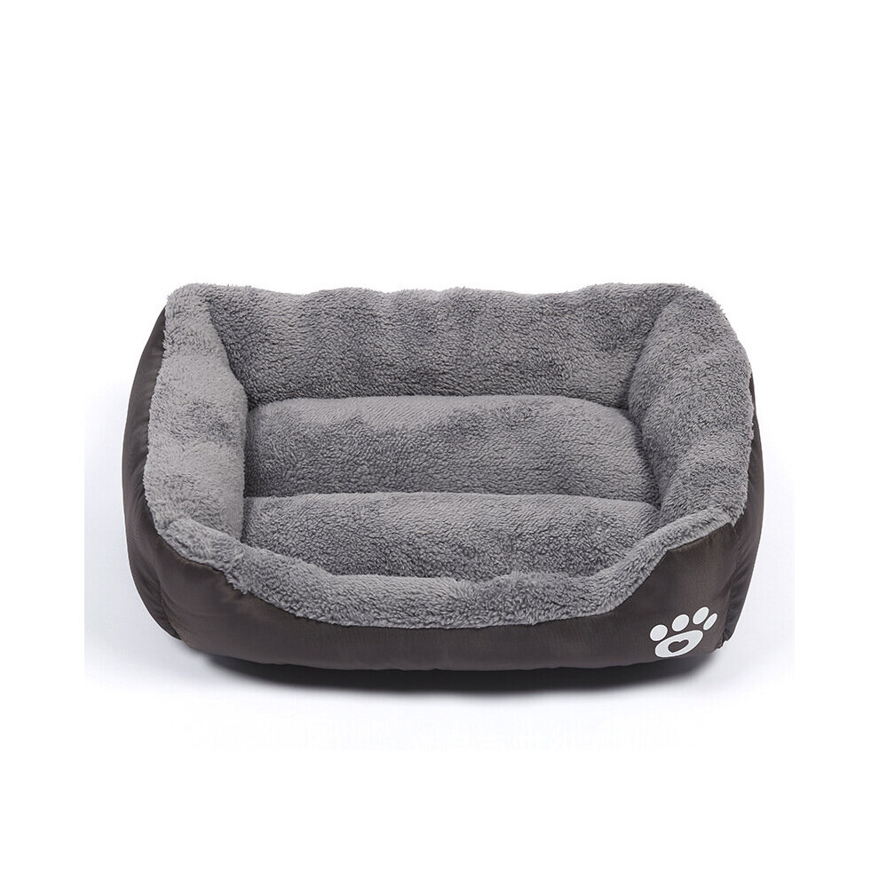 (Coffee, XL（80*62cm）) Dog Pet Bed Orthopedic Large Dog Beds Dog House Nest Kennel For Cat Puppy Xxxl