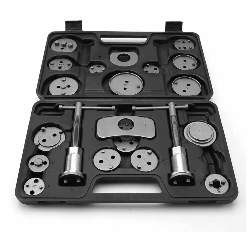 22PCS Disc Brake Caliper Wind Back Tool Kit Piston Pad Compressor Rewind Tool 2