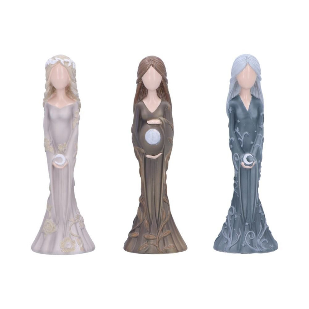 Hand Painted Figurine Maiden, Mother and Crone Ornament - Nemesis Now