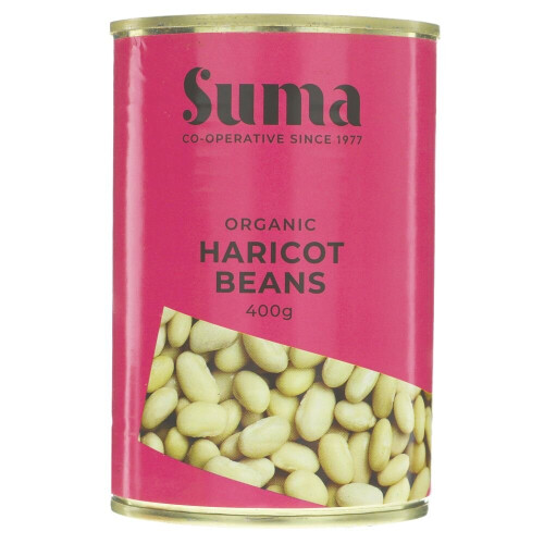 Suma Organic Haricot Beans (Pack Of 12)