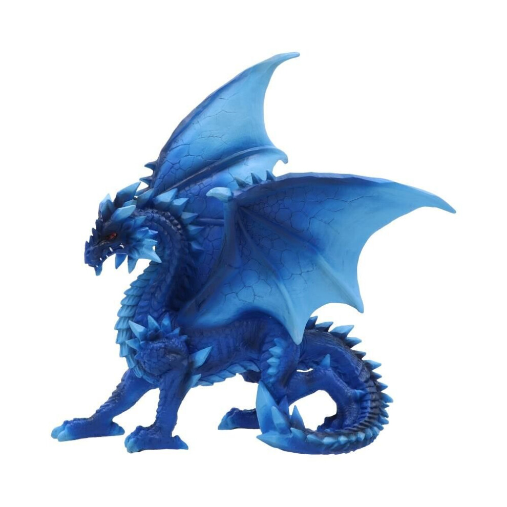 Nemesis Now Dragon Ornament Yukiharu Blue Dragon Gothic Hand Painted
