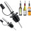 24-Pack Wine Pourers with Cone Spouts and Rubber Lids 3