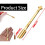 3 Pack Coke Spoons, Spatula Spoons, Multicolor (Gold, Silver, Bronze) 3