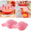 Set of 2 Microwave Egg Cooker, Egg Burger Omelet Maker Cooking Tools (Red and Clear) 6