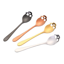 S Stainless Steel Skull, Sugar Spoon Tea & Coffee Stirring Spoons (4 Pack, 4 Colors)