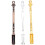 3 Pack Coke Spoons, Spatula Spoons, Multicolor (Gold, Silver, Bronze) 2