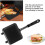 Toasted Sandwich Mini Waffle Maker Nonstick Double Sided Frying Pan 5