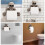 Skull Toilet Paper Holder Wall Mounted Organizer 6