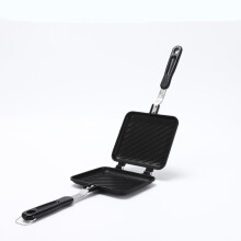 Toasted Sandwich Mini Waffle Maker Nonstick Double Sided Frying Pan